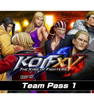 THE KING OF FIGHTERS XV - Team Pass 1 DLC PS4 PlayStation 4 Key EUROPE